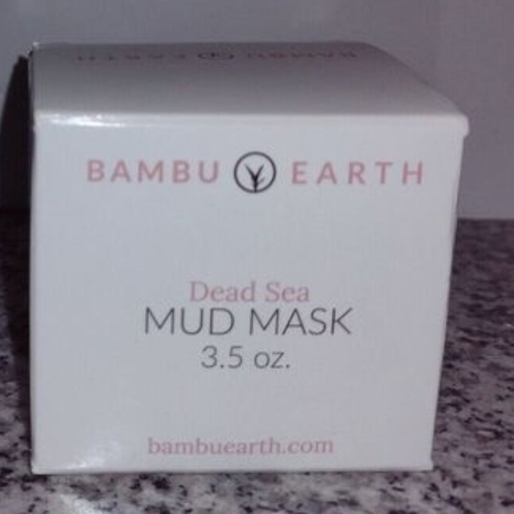 Bambu Earth - Dead Sea Mud Mask - New in Box 3.5 OZ